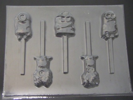 470sp Loveable You Chocolate or Hard Candy Lollipop Mold